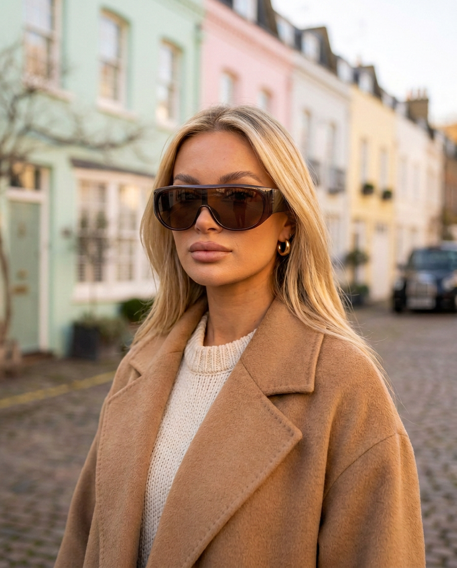 Mayfair Sunglasses in Brown