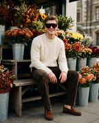 Mayfair Sunglasses in Brown, men, flower market