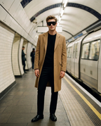 Mayfair Sunglasses in Black, men, underground station