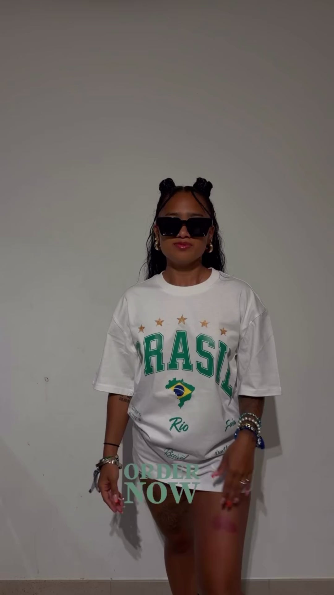Brasil Favela edition Oversized Shirt