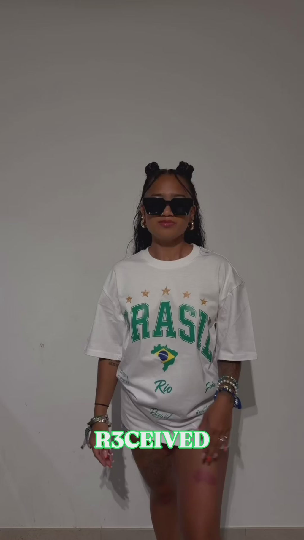 Brasil Favela edition Oversized Shirt