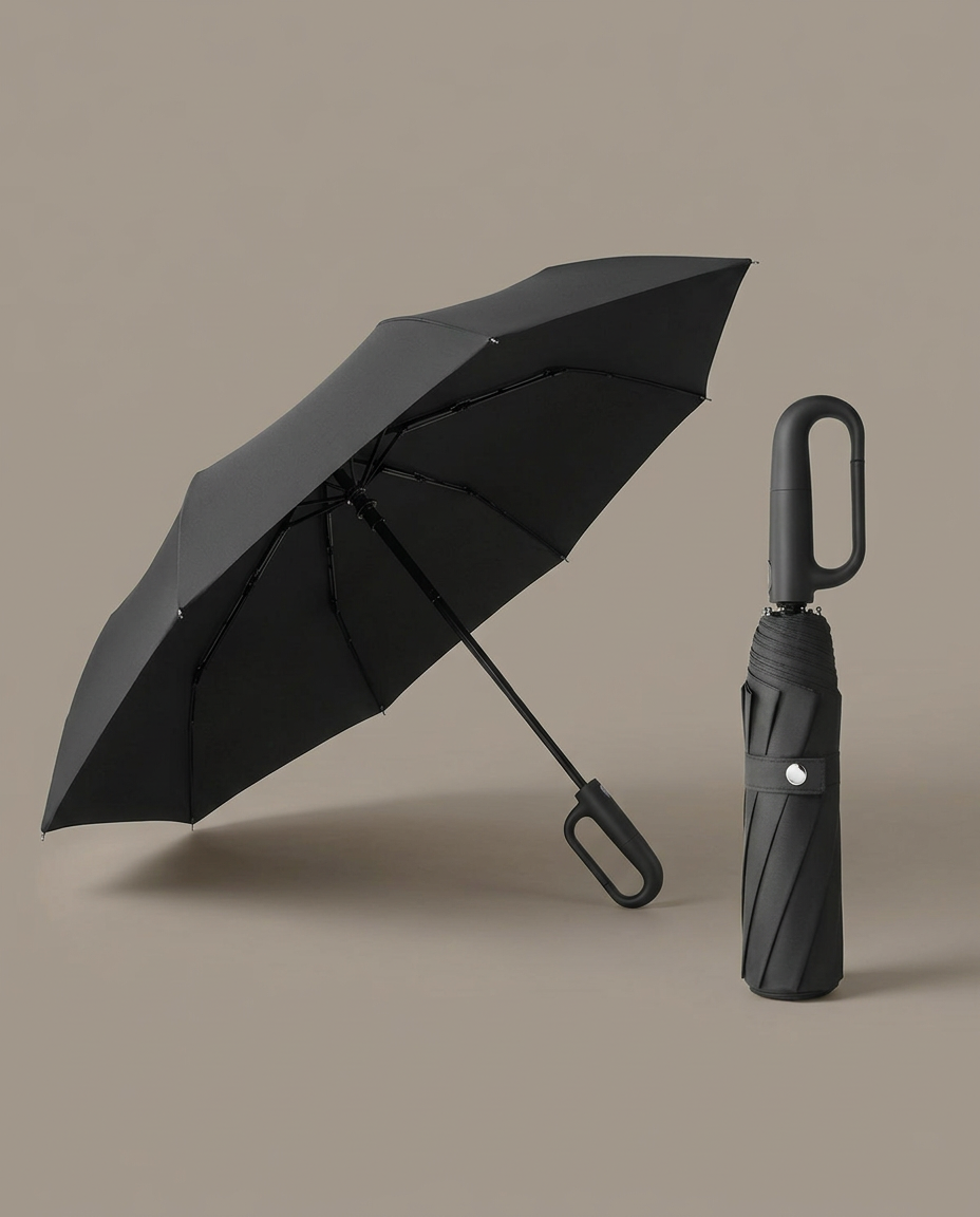 R3ceived Fashion Members Club Umbrella Black