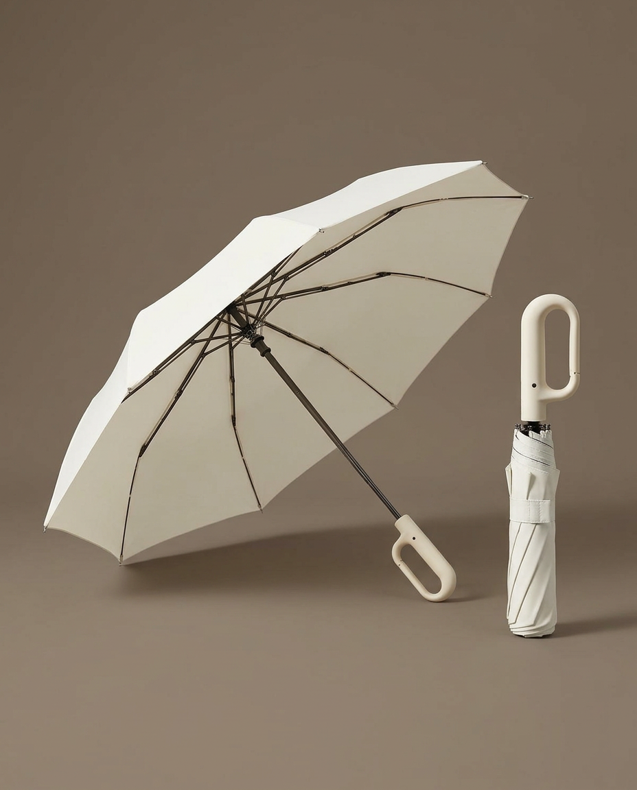 R3ceived Fashion Members Club Umbrella Off-White