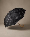 R3ceived Polka Dot Umbrella Black