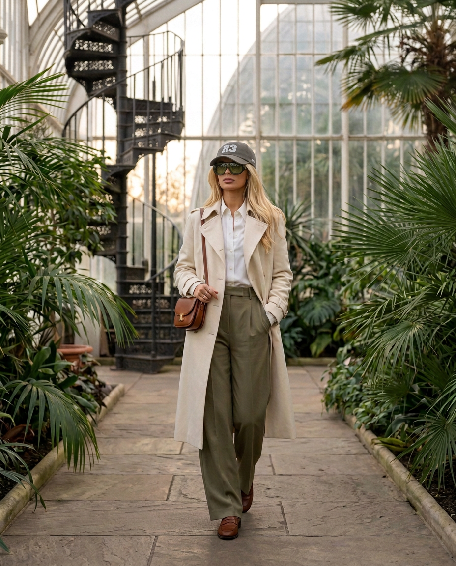 Soho Sunglasses in Green, glasshouse