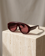 Soho Sunglasses in Burgundy