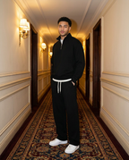 R3 Old Money Tracksuit Black worn
