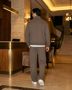 R3 Old Money Tracksuit Coffee back