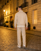 R3 Old Money Tracksuit Sand back