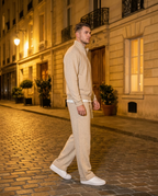 R3 Old Money Tracksuit Sand side